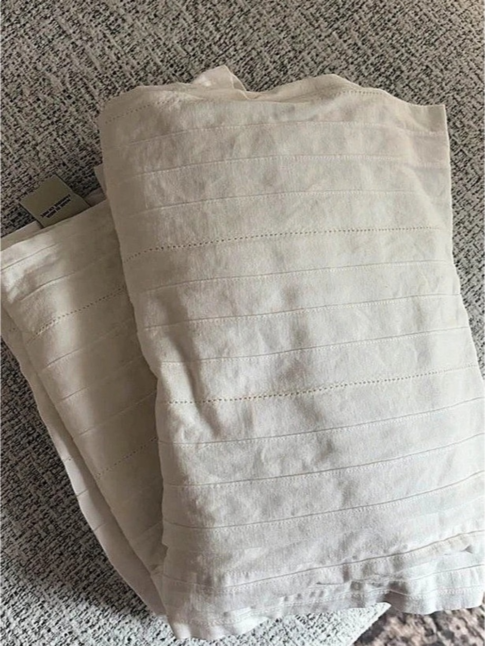 Pottery Barn White Curtains